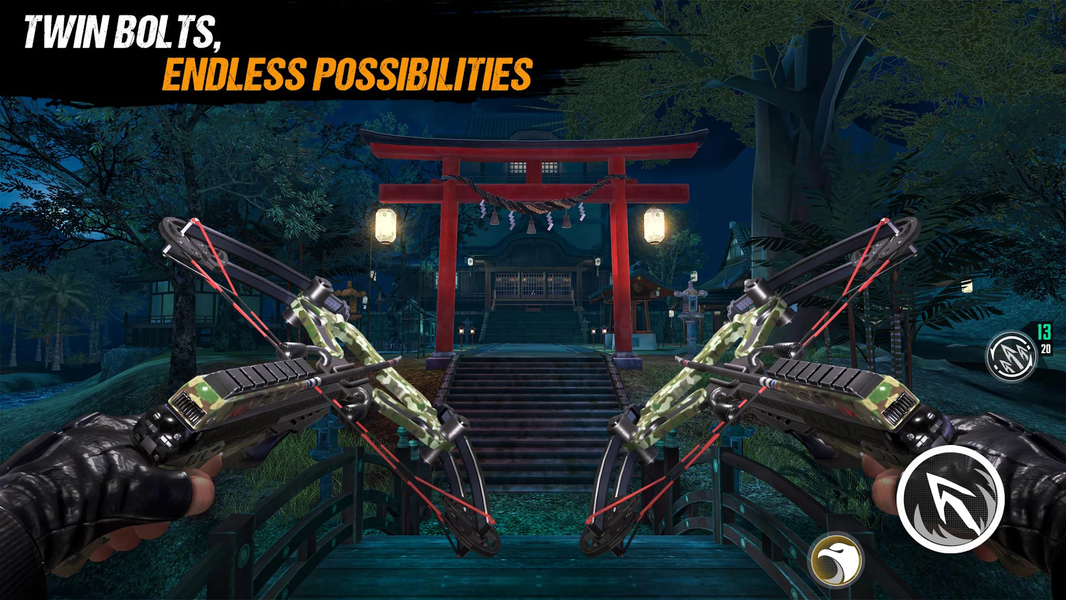 Ninja's Creed 2: 3D FPS Game - Gameplay image of android game