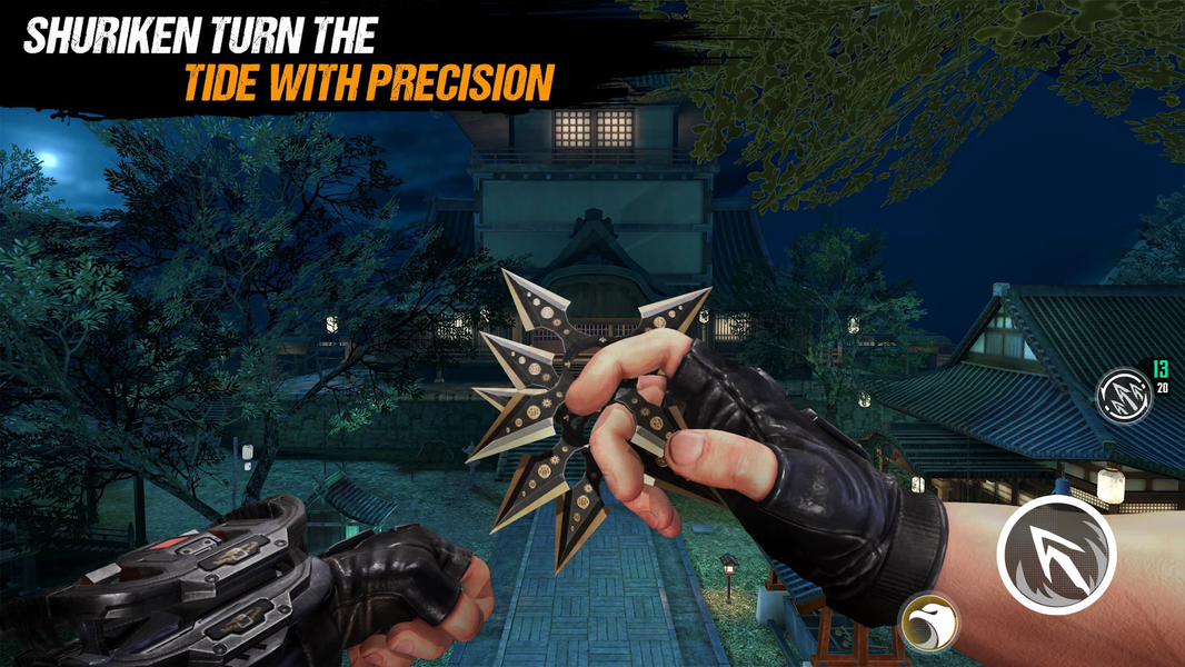 Ninja's Creed 2: 3D FPS Game - Gameplay image of android game