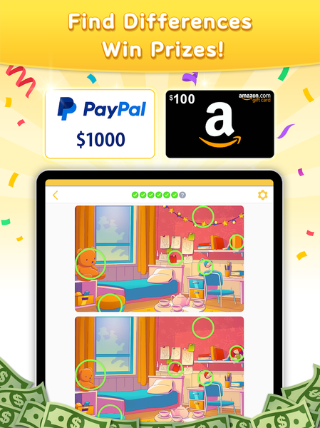 Prize Puzzle - Find Difference - Gameplay image of android game