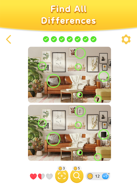 Prize Puzzle - Find Difference - Gameplay image of android game