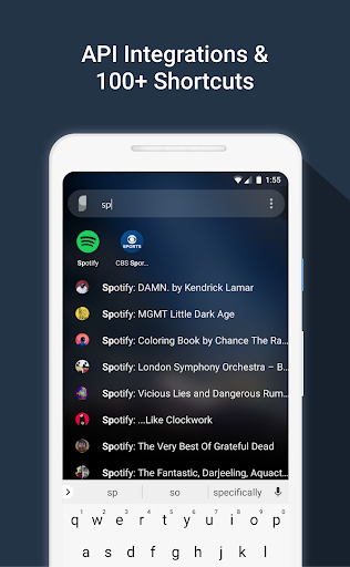 Sesame Search & Shortcuts - Image screenshot of android app
