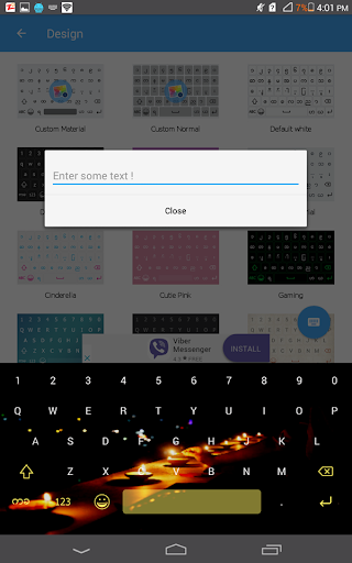 Frozen Keyboard - Myanmar - عکس برنامه موبایلی اندروید