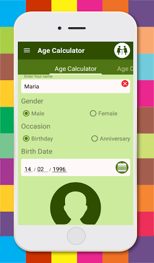 Age Calculator Age Difference Calculator Flames - Image screenshot of android app