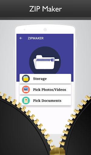 Zip Unzip Tool App Free File Manager - عکس برنامه موبایلی اندروید
