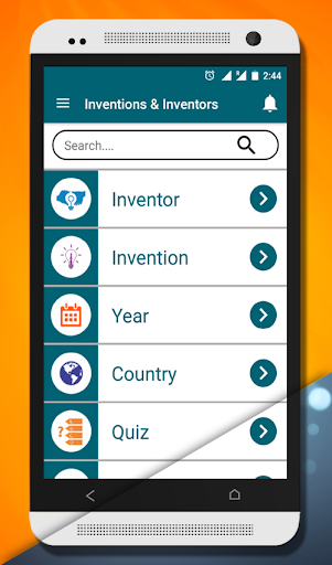Inventions and Inventors - Image screenshot of android app