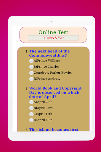 GK Quiz General Knowledge App - Image screenshot of android app