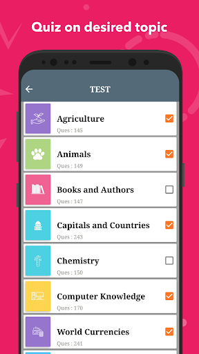 GK Quiz General Knowledge App - Image screenshot of android app