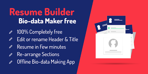 Resume Builder Free - عکس برنامه موبایلی اندروید