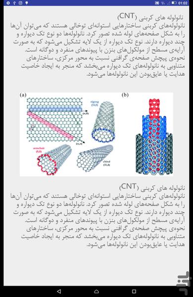 نانوفناوری - عکس برنامه موبایلی اندروید