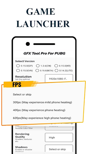 GFX Tool - Game Booster,Launcher & Optimizer - Image screenshot of android app