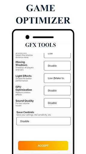GFX Tool - Game Booster,Launcher & Optimizer - Image screenshot of android app