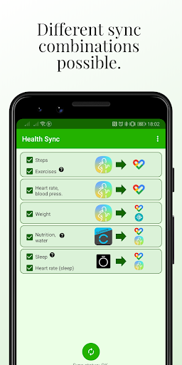 Health Sync - عکس برنامه موبایلی اندروید