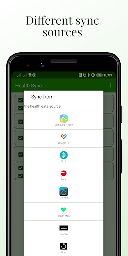 Health Sync - عکس برنامه موبایلی اندروید