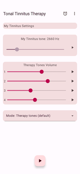 Tonal Tinnitus Therapy - عکس برنامه موبایلی اندروید