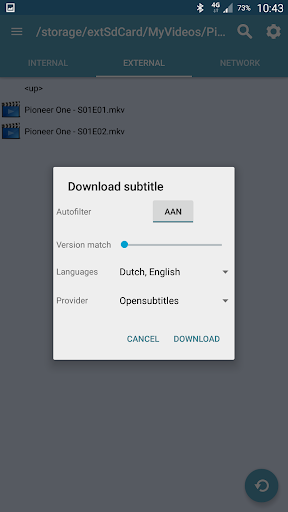 Subtitle Downloader - Image screenshot of android app