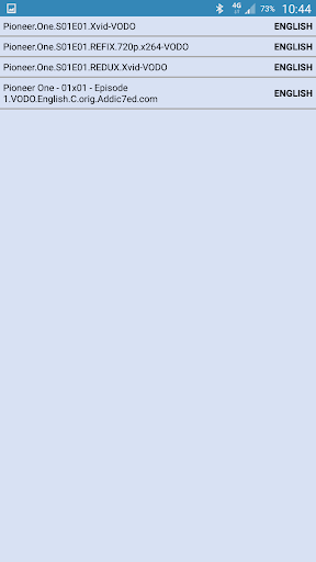 Subtitle Downloader - Image screenshot of android app