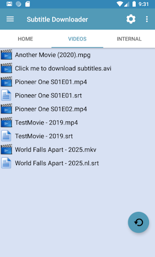 Subtitle Downloader - Image screenshot of android app