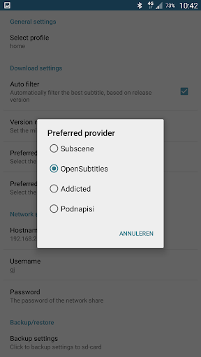 Subtitle Downloader - Image screenshot of android app