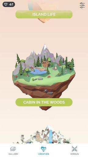 Poly Island: Art & Puzzle - عکس بازی موبایلی اندروید