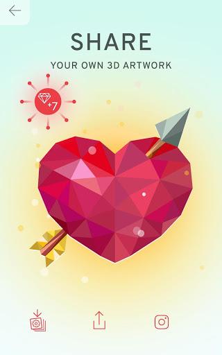 Poly Island: Art & Puzzle - عکس بازی موبایلی اندروید