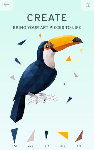 Poly Island: Art & Puzzle - عکس بازی موبایلی اندروید