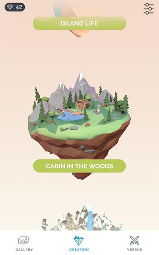 Poly Island: Art & Puzzle - عکس بازی موبایلی اندروید