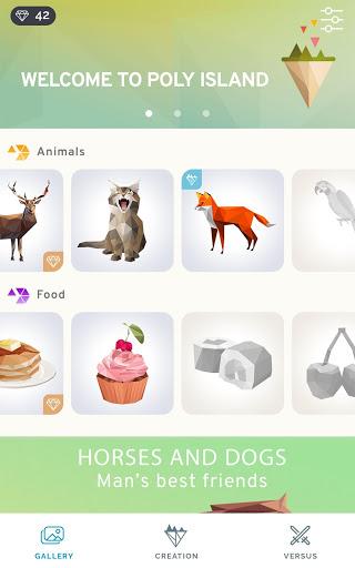 Poly Island: Art & Puzzle - عکس بازی موبایلی اندروید