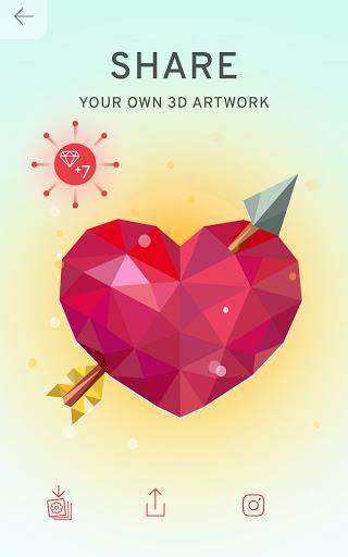 Poly Island: Art & Puzzle - عکس بازی موبایلی اندروید