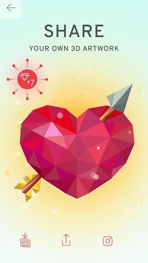 Poly Island: Art & Puzzle - عکس بازی موبایلی اندروید