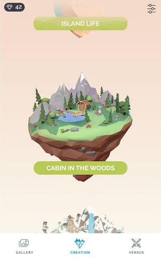 Poly Island: Art & Puzzle - عکس بازی موبایلی اندروید