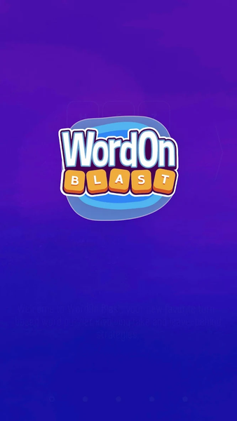WordOn Blast - Gameplay image of android game