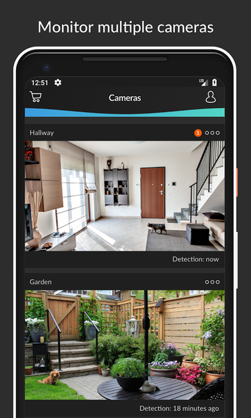 HomeWizard Cameras - عکس برنامه موبایلی اندروید