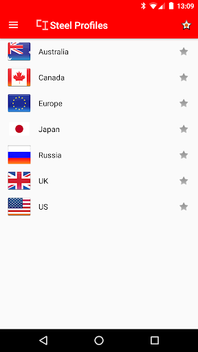 Steel Profiles - عکس برنامه موبایلی اندروید