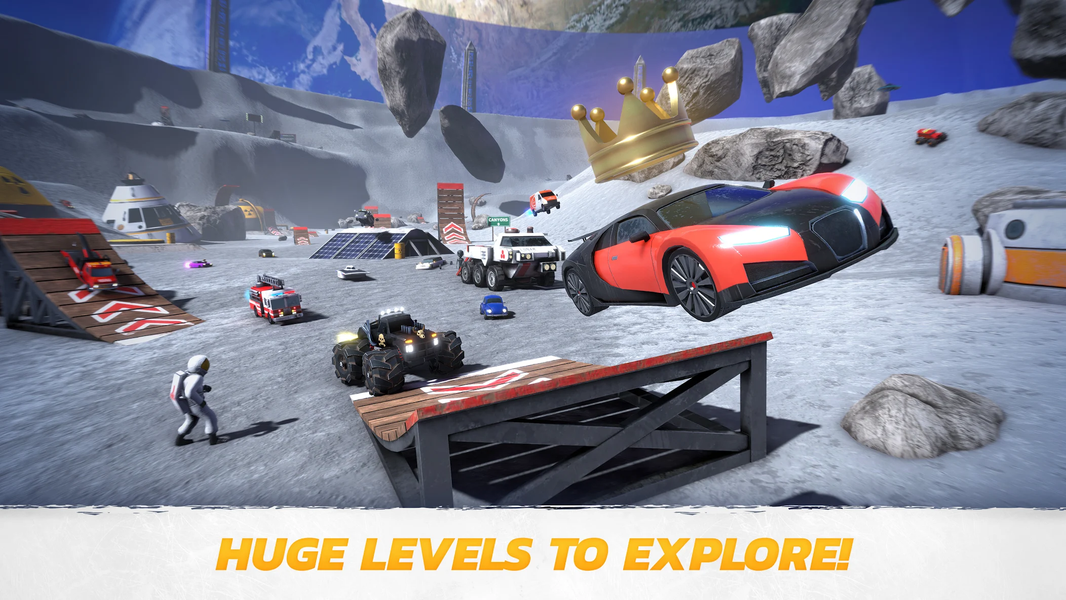 Crash Drive ۳: Car Stunting - عکس بازی موبایلی اندروید