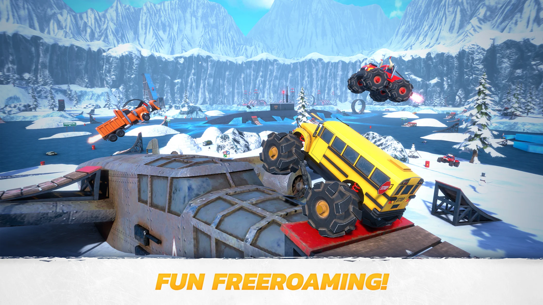 Crash Drive ۳: Car Stunting - عکس بازی موبایلی اندروید