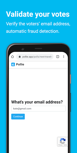 Pollie: Create Polls - Image screenshot of android app