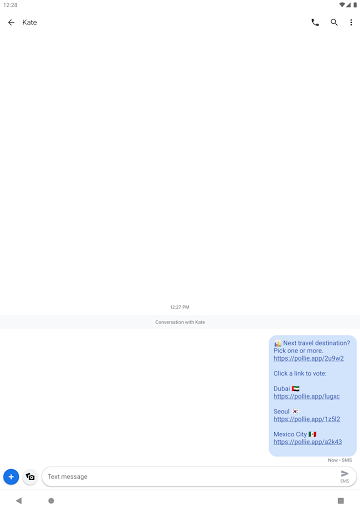 Pollie: Create Polls - Image screenshot of android app
