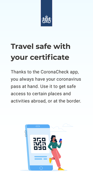 CoronaCheck - Image screenshot of android app