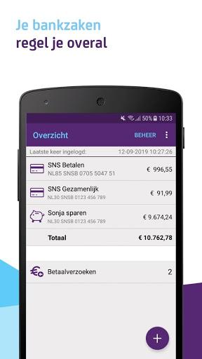 SNS Zakelijk - Image screenshot of android app