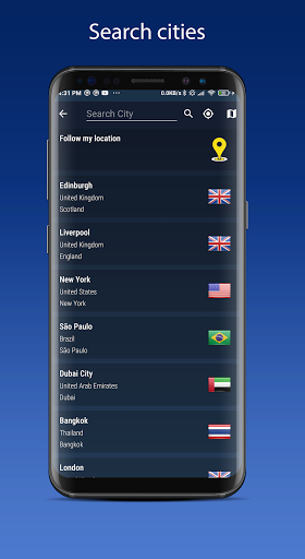 World Weather - Rain Radar - عکس برنامه موبایلی اندروید
