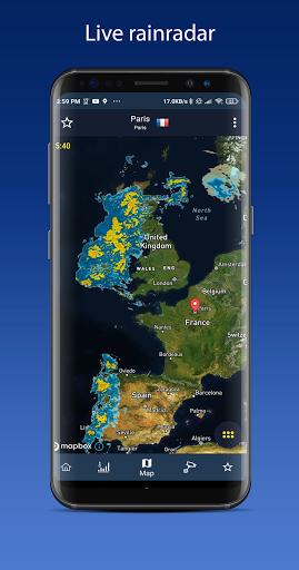 World Weather - Rain Radar - عکس برنامه موبایلی اندروید