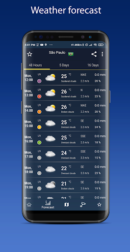 World Weather - Rain Radar - عکس برنامه موبایلی اندروید