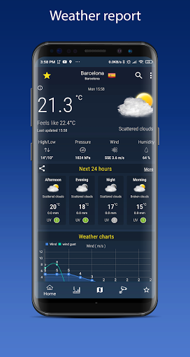 World Weather - Rain Radar - عکس برنامه موبایلی اندروید
