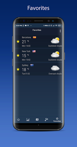 World Weather - Rain Radar - عکس برنامه موبایلی اندروید