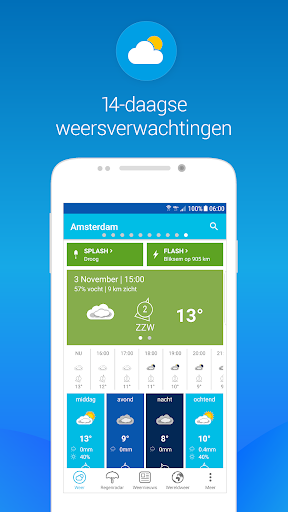 Weerplaza - complete weer app - Image screenshot of android app