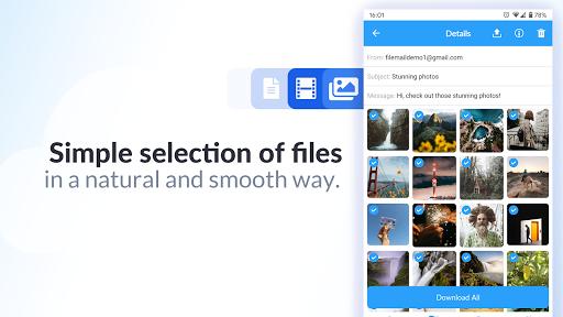 Filemail - File Transfer App - Image screenshot of android app