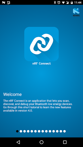 nRF Connect for Mobile - Image screenshot of android app
