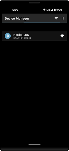 nRF Connect Device Manager - Image screenshot of android app