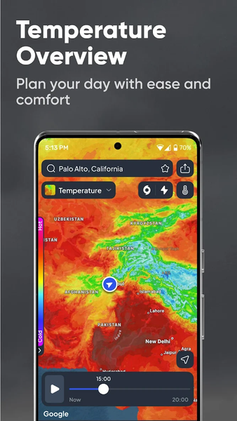 Weather Radar Live Map - Image screenshot of android app