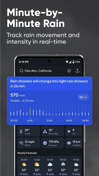 Weather Radar Live Map - Image screenshot of android app